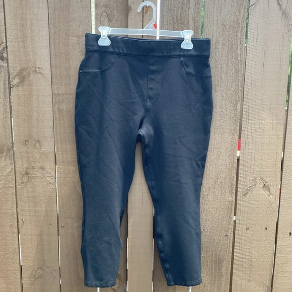 Spanx Perfect Ankle 4 pocket Pants in black size XL petite - Picture 5 of 15